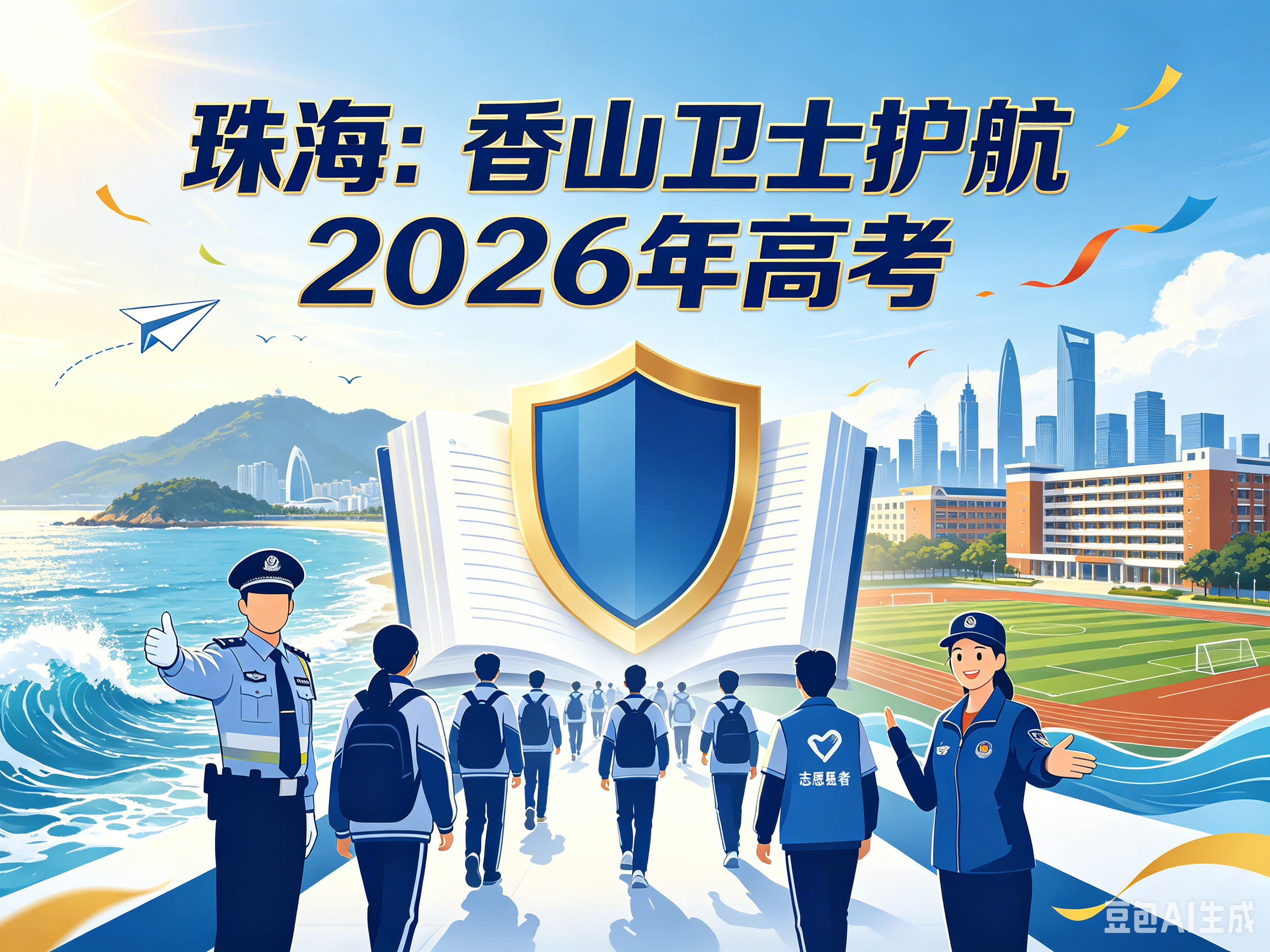 珠海：香山卫士护航2026年高考
